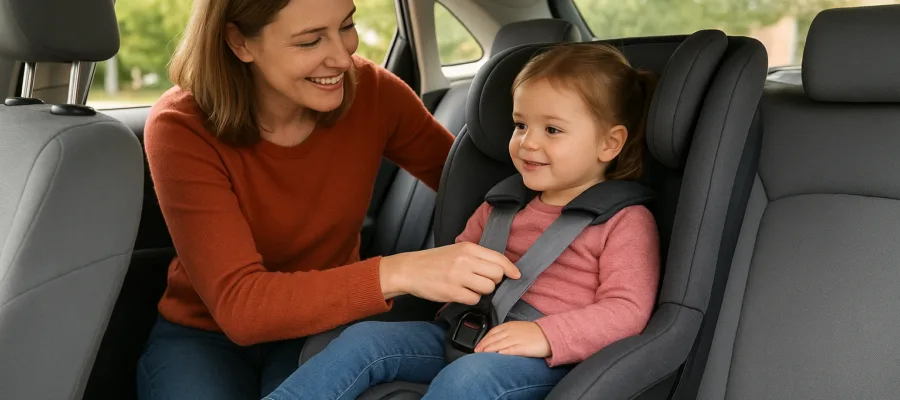 Kindersitz Komfort beim Wechsel: So gewoehnen sich Kinder an den neuen Sitz