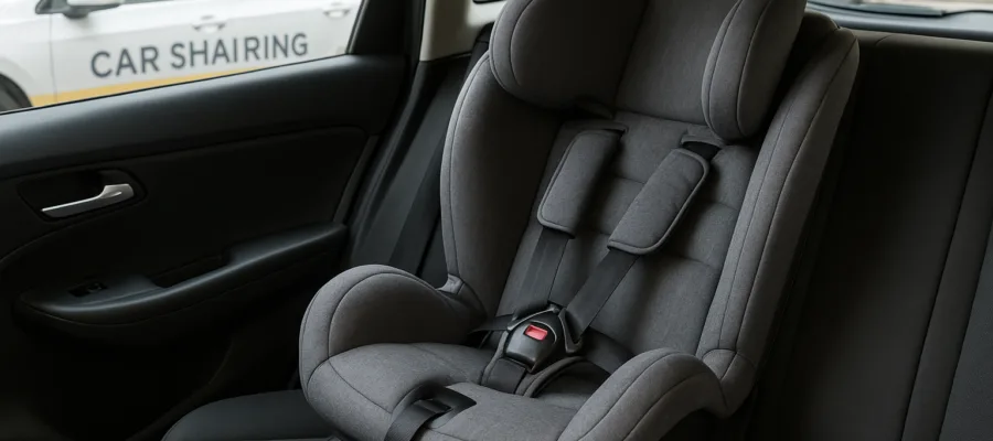 Kindersitz bei Carsharing und Mietwagen: Worauf Familien achten sollten