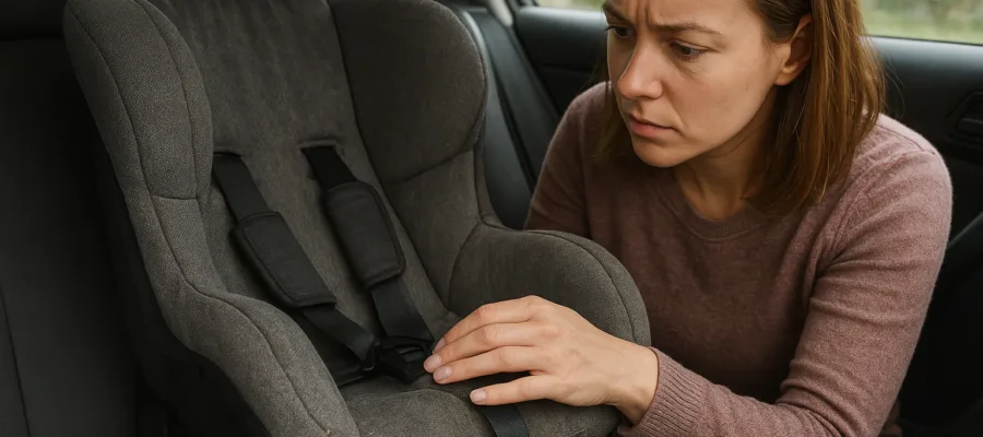 Kindersitz pruefen: So erkennen Sie Verschleiss und Abnutzung rechtzeitig