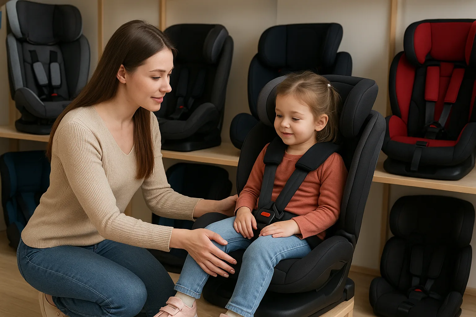 Wie waehle ich den richtigen Kindersitz fuer verschiedene Altersgruppen aus?
